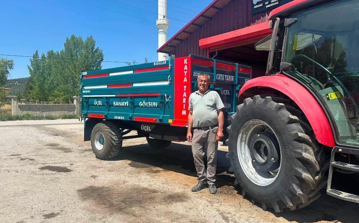 Üçel Tarım Aletleri'nden bir teslimat günü, Göksun